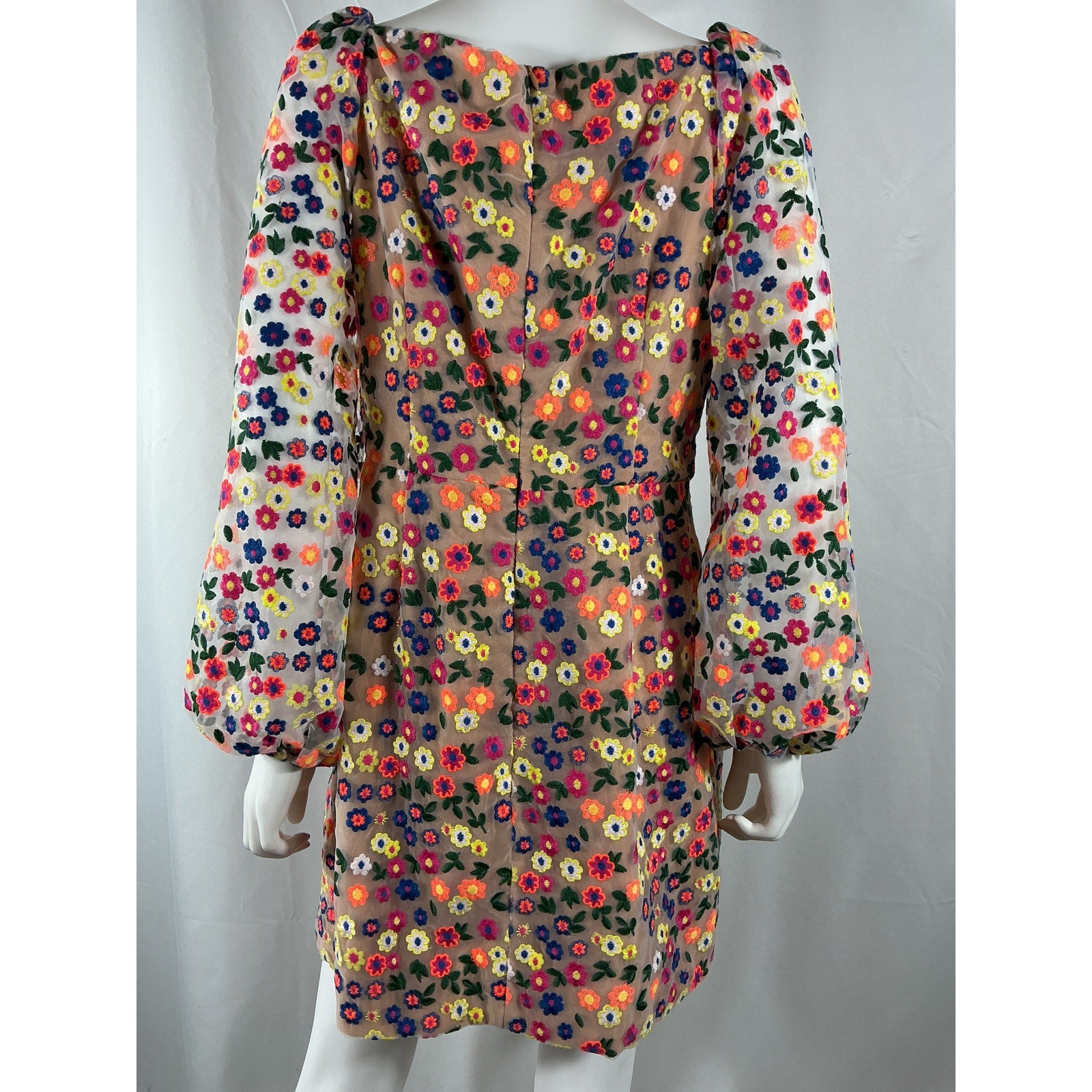 Elliatt 'Classical' Pink Polyamide Dress Size XL