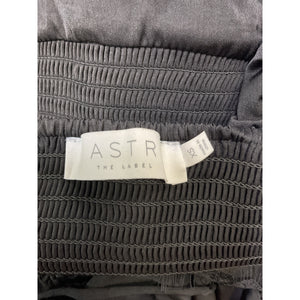 Astr The Label 'Mardi' Black Poly Dress Size XS