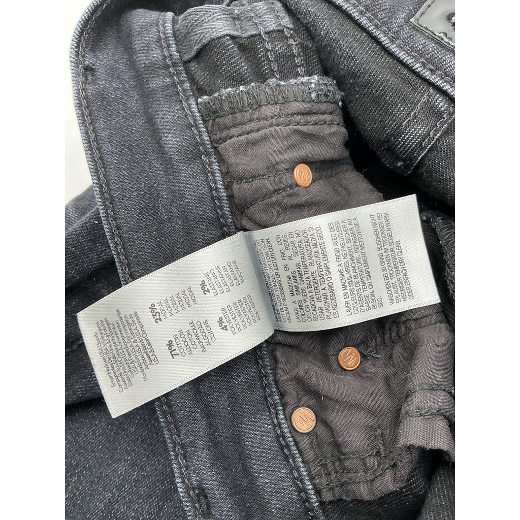 Mother 'The Weekend' Black Cotton Denim Jean Size 29