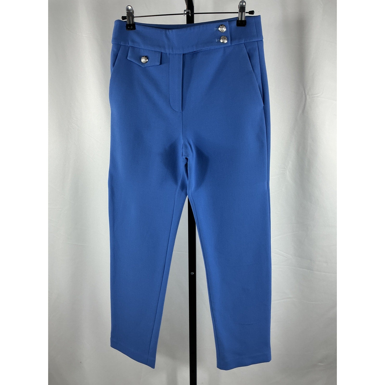 Veronica Beard 'Renzo' Blue Polyester Pant Size 4