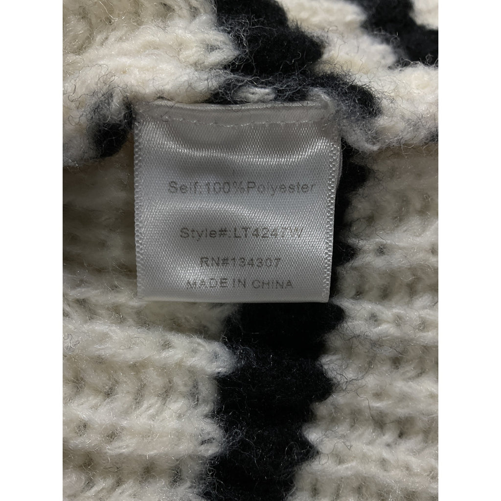 Line & Dot 'Ariel' White Turtleneck Knit Sweater Size S