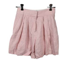 L'Academie Pleated Pink Carinne Size XXS Shorts