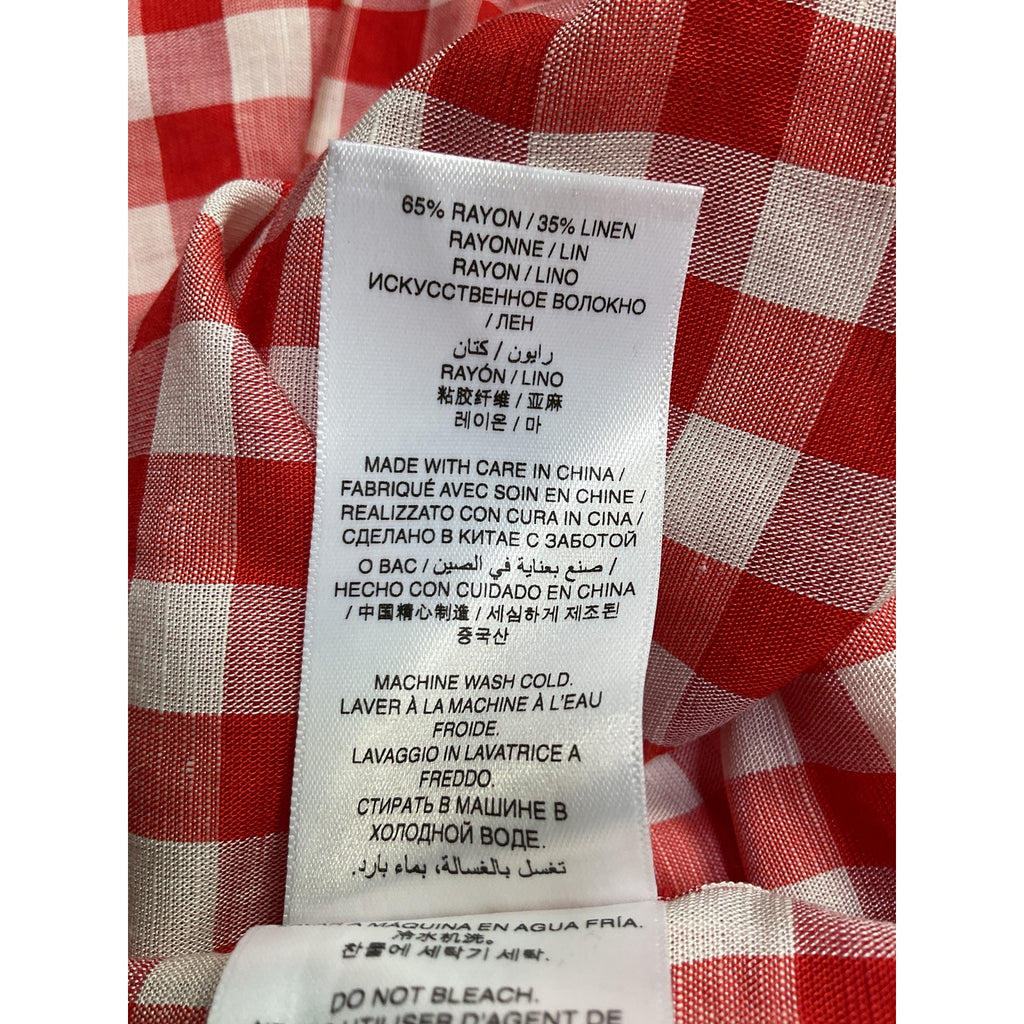 D�en 'Coralie' Red Rayon Dress Size 0 - NWT