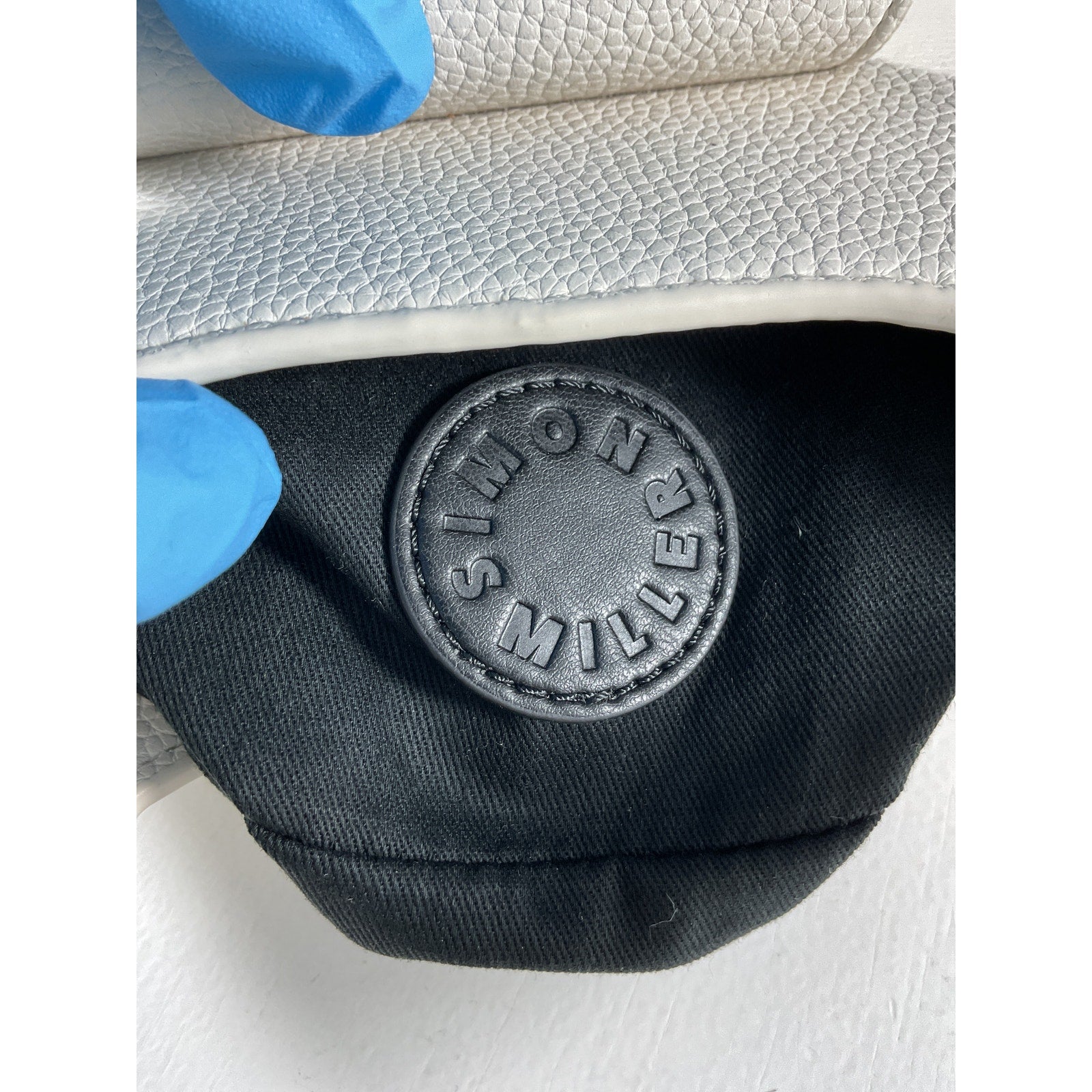 Simon Miller White Leather Mini Retro Bag