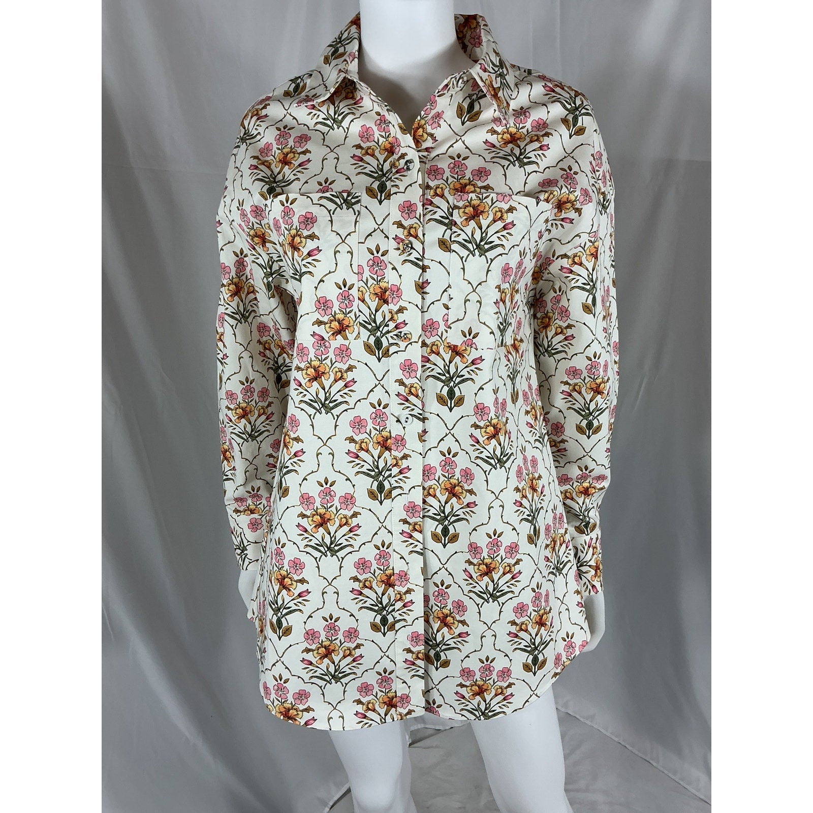 Favorite Daughter The 'Willow' White Cotton Shacket Size XS - NWT