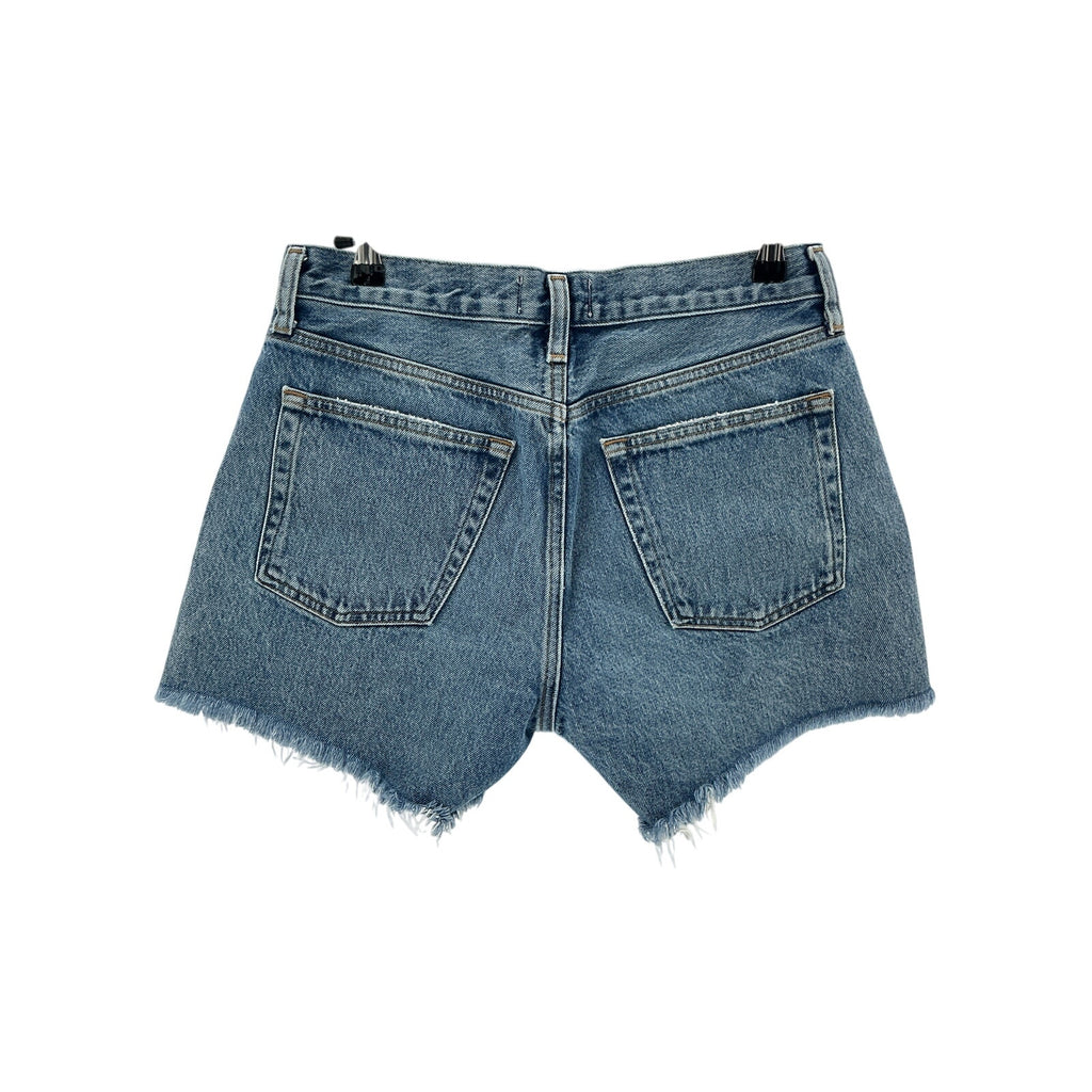 Agolde Parker Blue Cotton Long Short Size 27