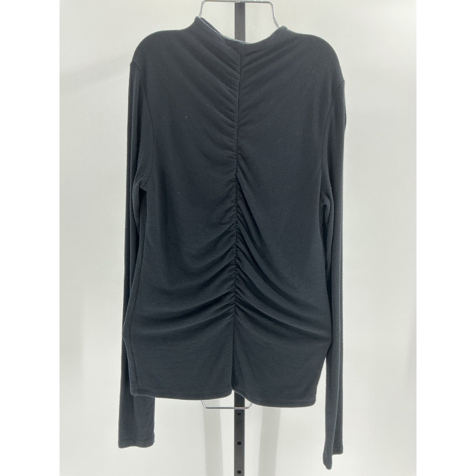 Veronica Beard 'Theresa' Black Spandex Turtleneck Sweater Size S