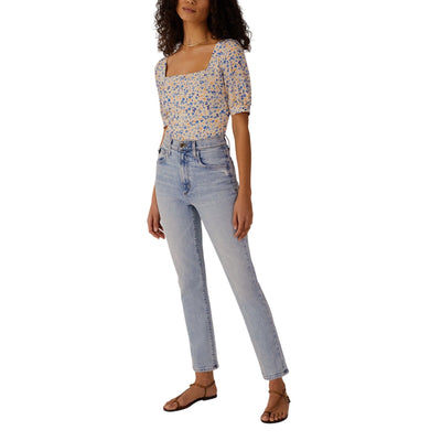 Favorite Daughter Floral Multicolor The One That Got Away Size XS Top