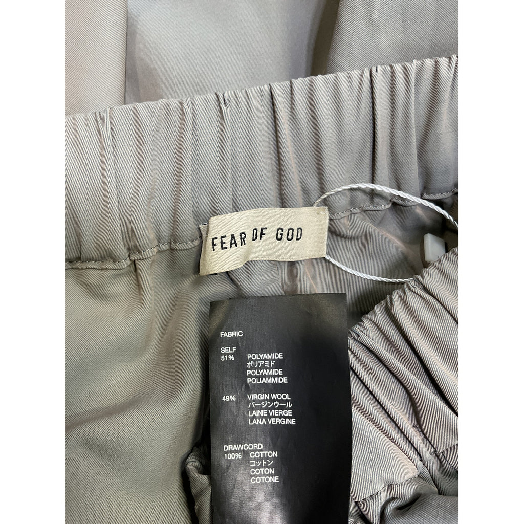 Fear Of God 'Eternal' Grey Polyamide Short Size XL