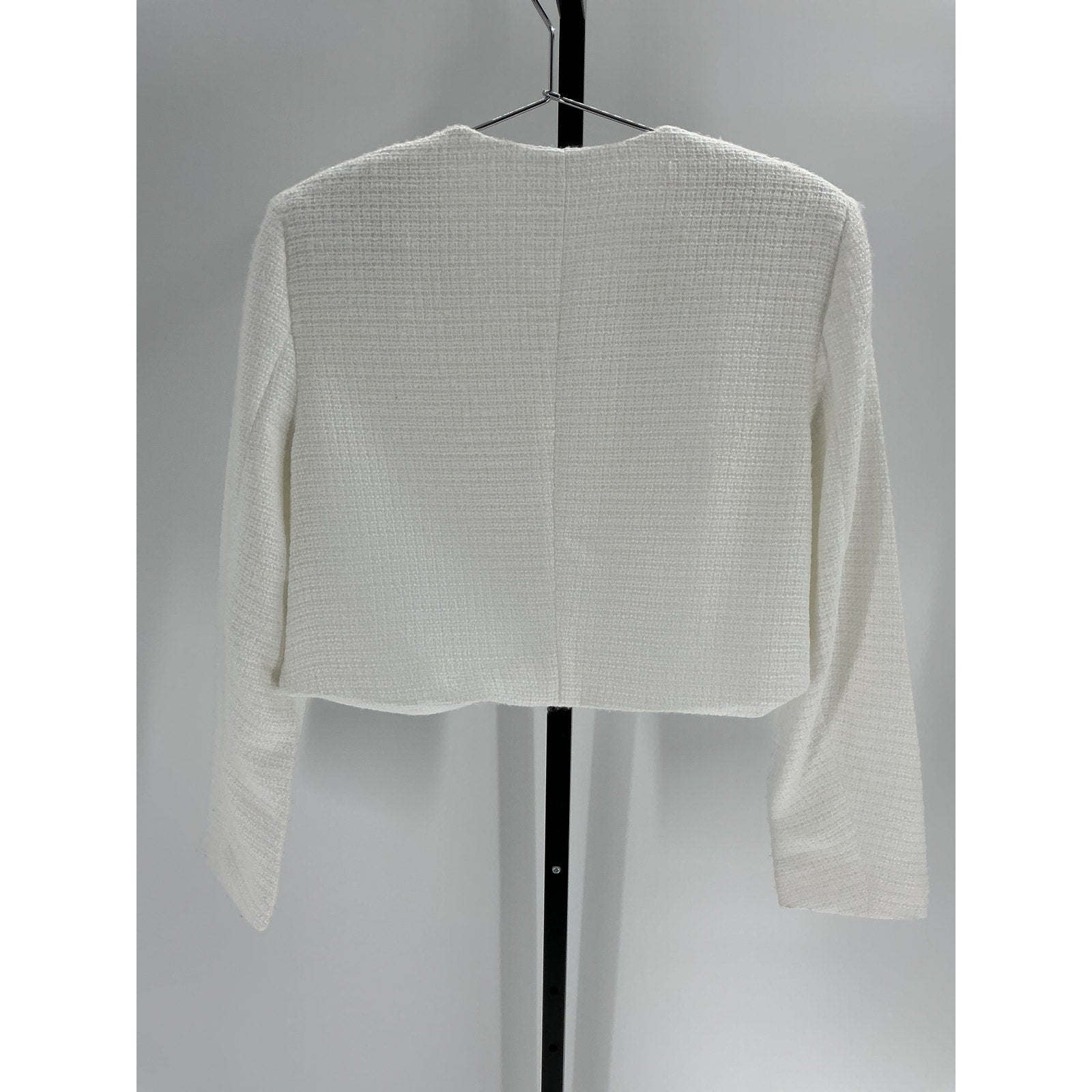 Reformation 'Trista' White Polyester Jacket Size M