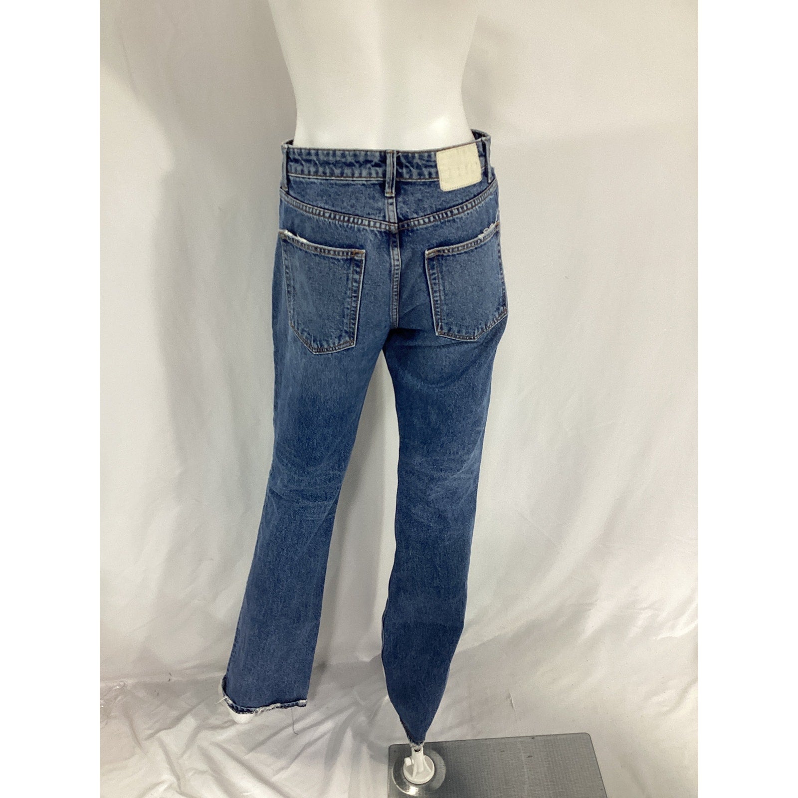 Grlfrnd 'Melanie' Blue High Rise Boot Cut Size 25