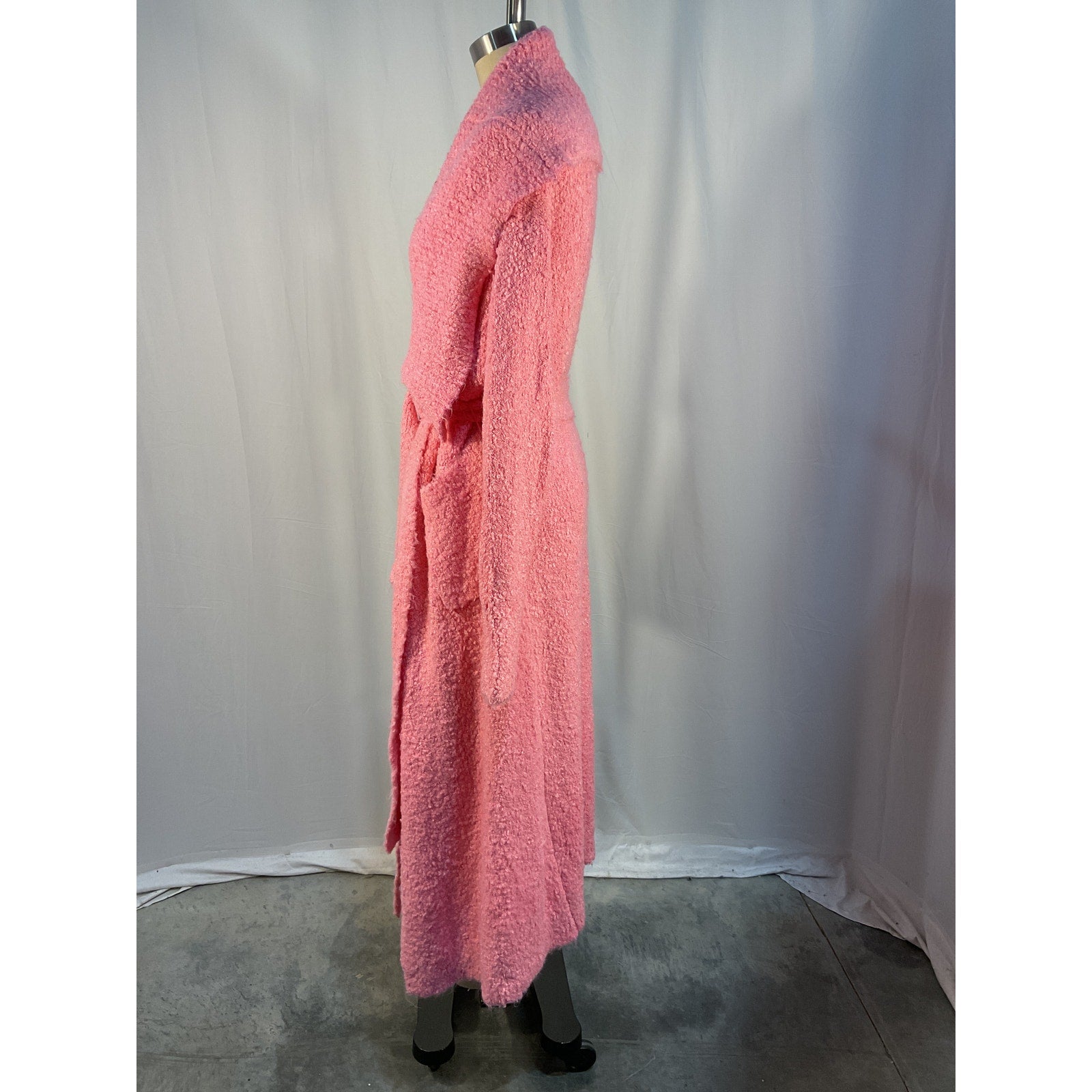 Ser.O.Ya 'Rue' Pink Boucle Cardigan Size S