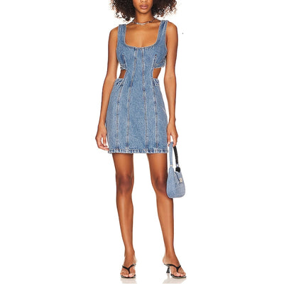 Grlfrnd Cutout Faria Vivi Tank Dress Size XS