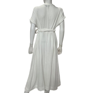 Hatch Flowy White Rosa Dress Size 1