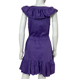 Ramy Brook Ruffled Bright Jasmine Arsola Dress Size M