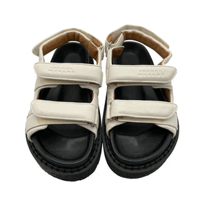Isabel Marant Padded White Madee Sandals Size 36 EU / US 6