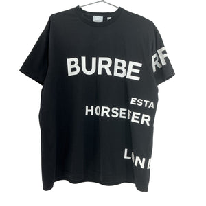 Burberry Graphic Black Carrick T Shirt Size M