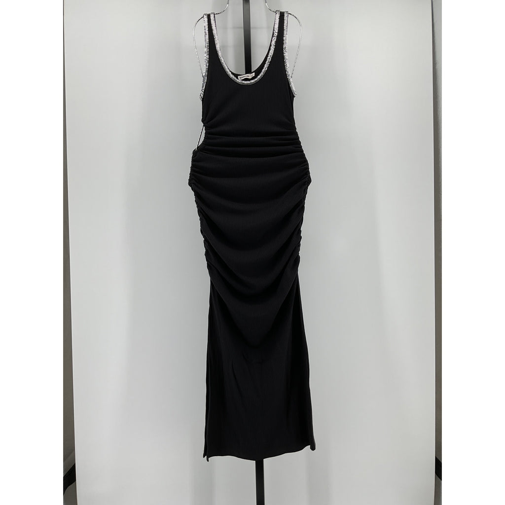Simkhai 'Darian' Black Tencel Lyocell Dress Size XS