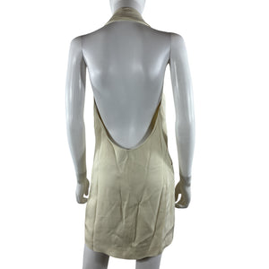 St. Agni Halter Ivory Helm Vest Size XS