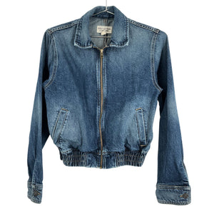 Nili Lotan Denim Blue Najac Jacket Size XS
