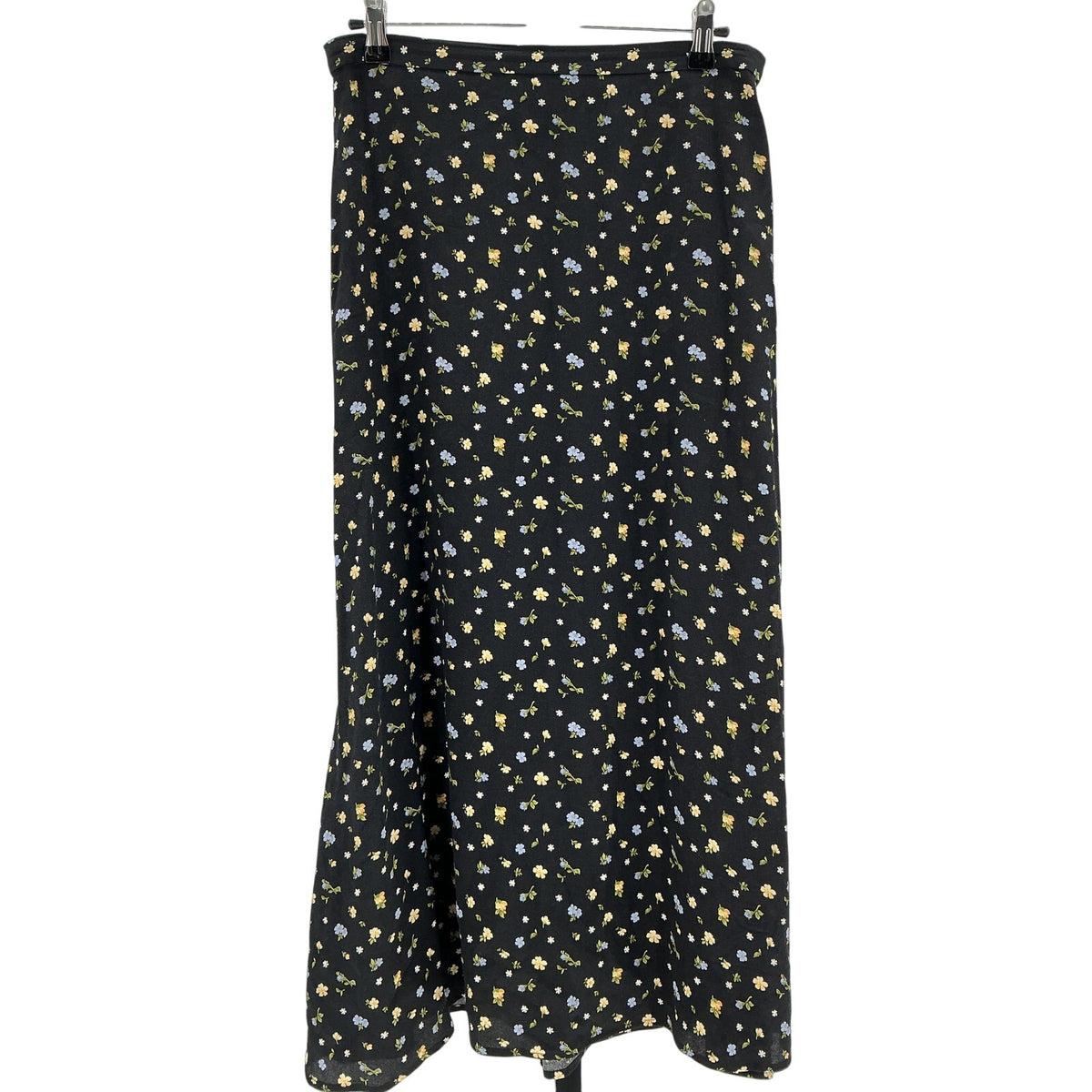 Reformation 'Bea' Black Viscose Skirt Size 8