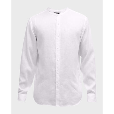 Theory 'Irving Oe Bc' White Linen Relaxed Size S
