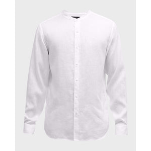 Theory 'Irving Oe Bc' White Linen Relaxed Size S