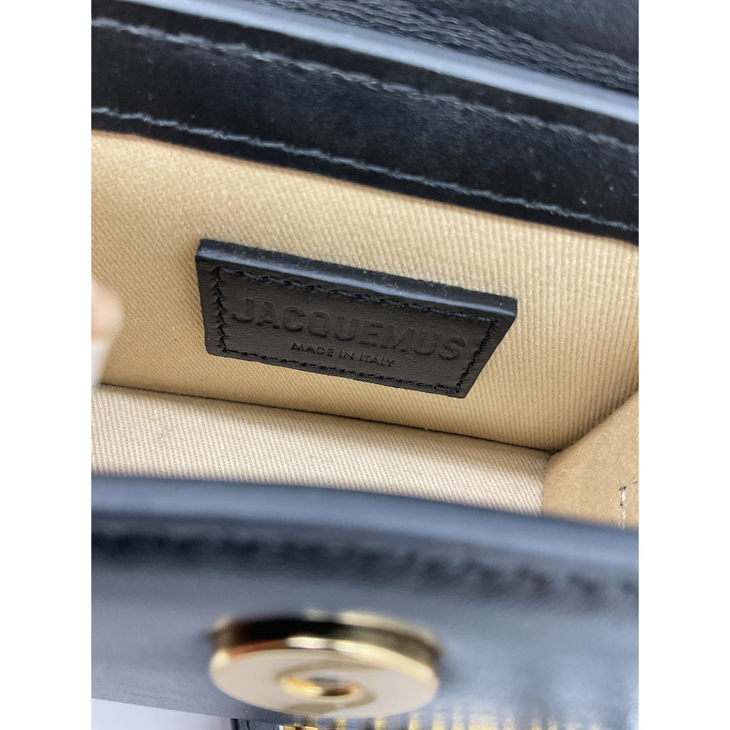 Jacquemus 'Le' Black Leather Chiquito Bag