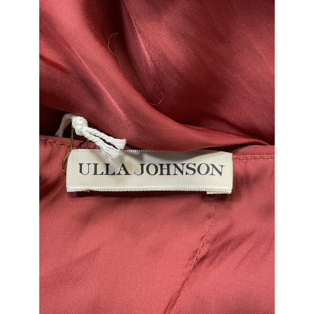 Ulla Johnson 'Mirelle' Red Long Sleeve Blouse Size 4 - NWT