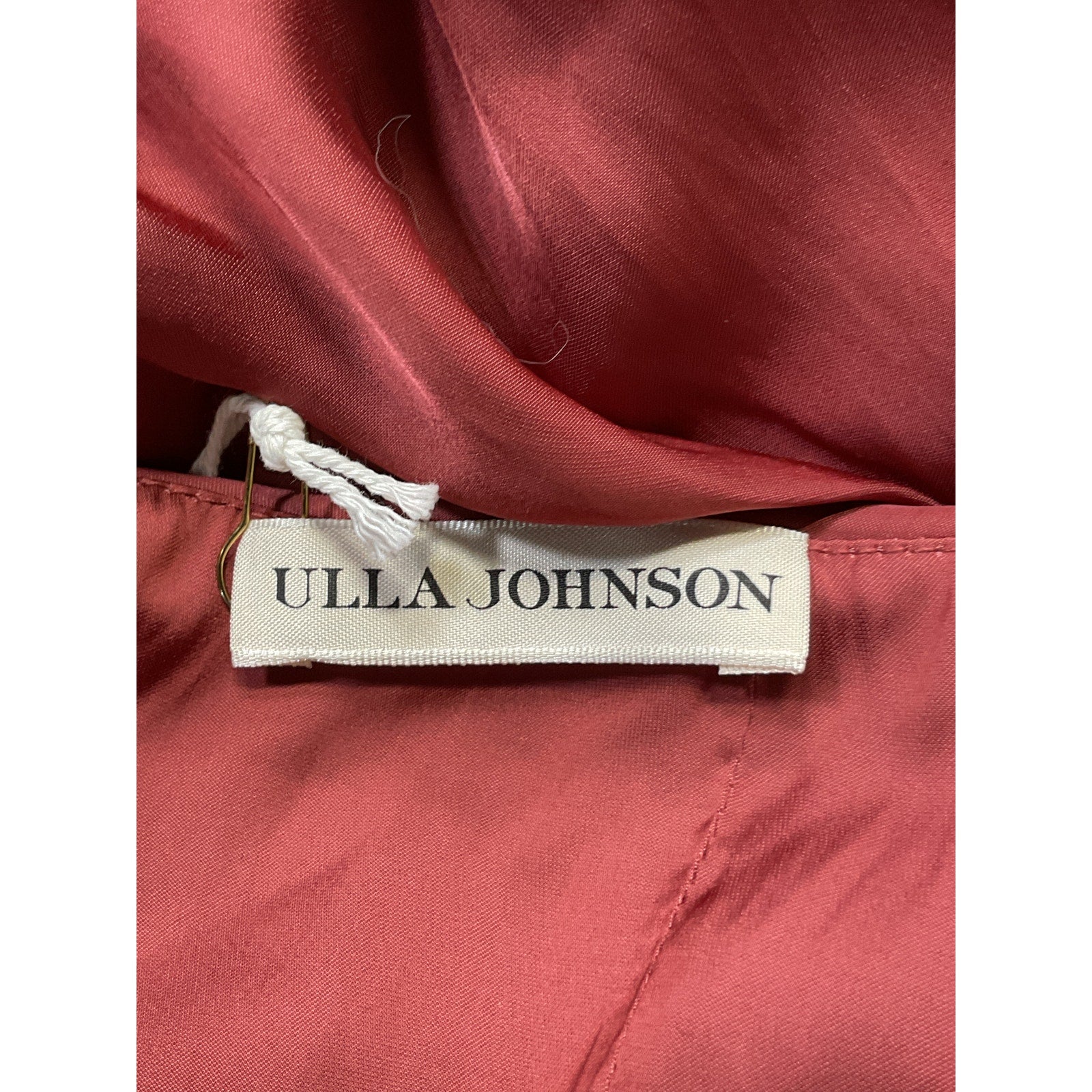 Ulla Johnson 'Mirelle' Red Long Sleeve Blouse Size 4 - NWT