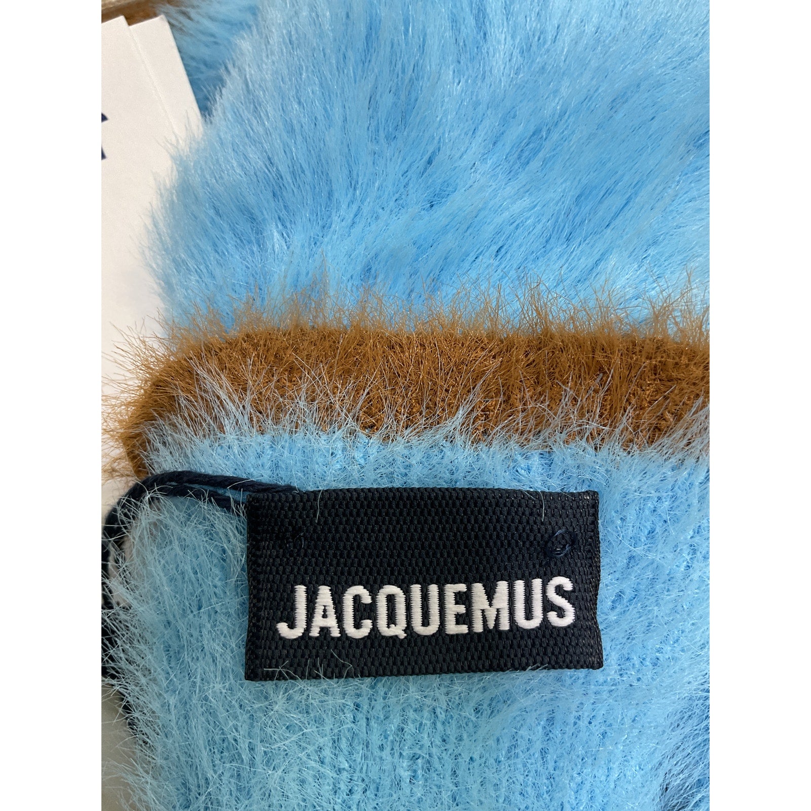 Jacquemus 'Les' Blue Polyamide Gants Neve Gloves Size OS - NWT