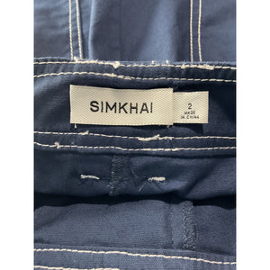 Simkhai Structured Midnight Lourie Size 2 Shorts