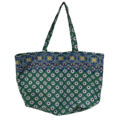 Sézane Patterned Multicolor Momoni Tote Bag