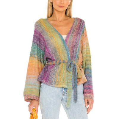 Mes Demoiselles Knit Multicolor Revival Cardigan Size 0