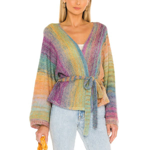 Mes Demoiselles Knit Multicolor Revival Cardigan Size 0