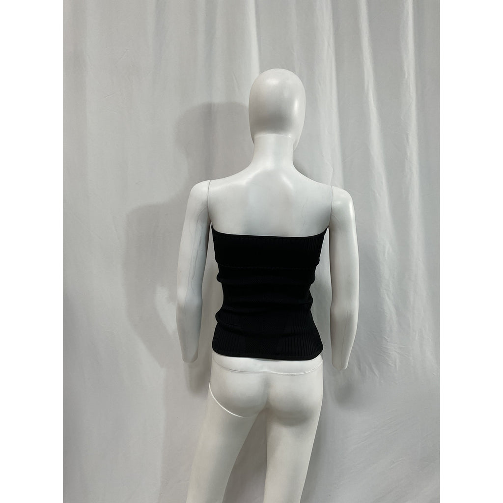 Jacquemus 'La' Black Maille Lucca Blouse Size 38