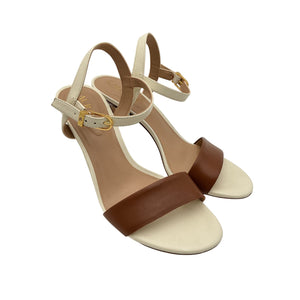 Ralph Lauren Elegant Multicolor Gwen Heeled Sandals Size 8 B