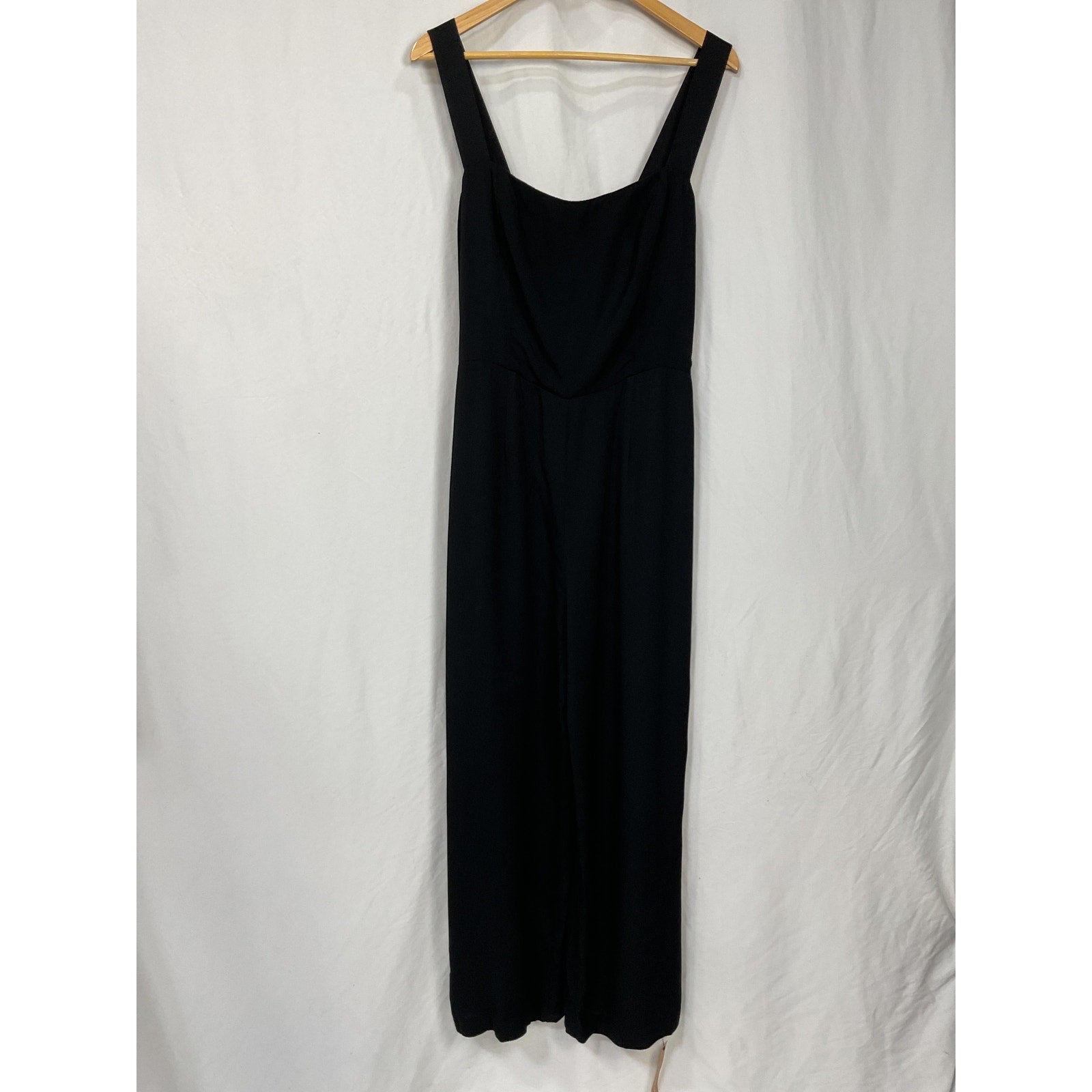 Reformation 'Petites' Black Alva Jumpsuit Size 12 P - NWT