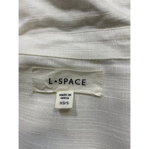 L*Space 'Barcelona' White Button Dress Size XS
