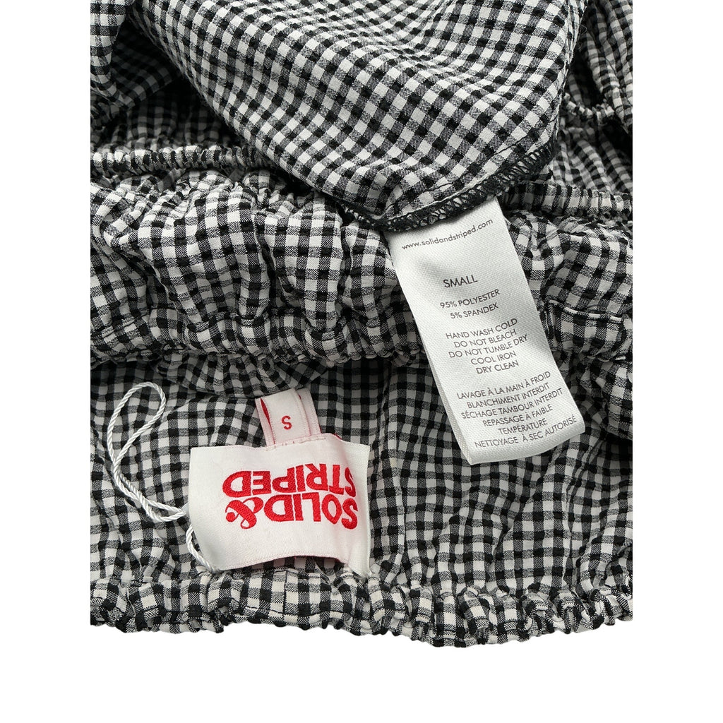 Solid & Striped 'Delta' Black Polyester Dress Size S