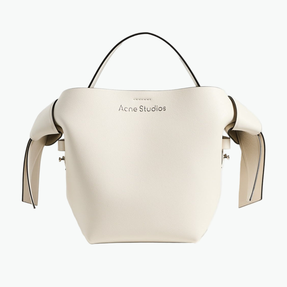 Acne Studios 'Musubi' White Leather Mini Shoulder Bag
