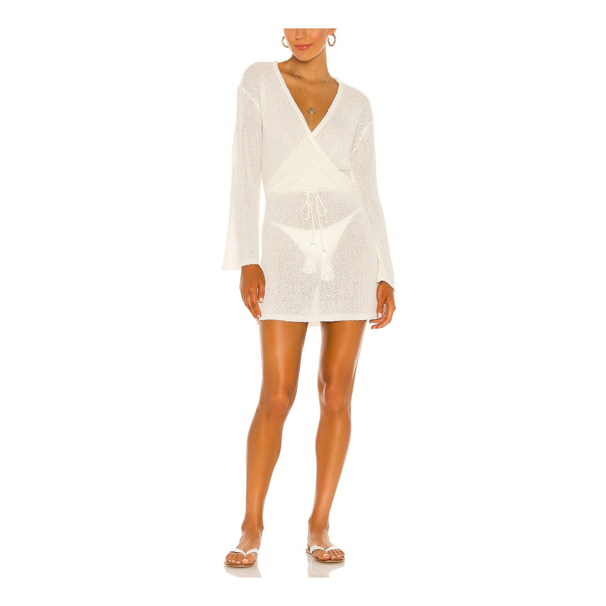 L*Space 'Topanga' White Dress Size M
