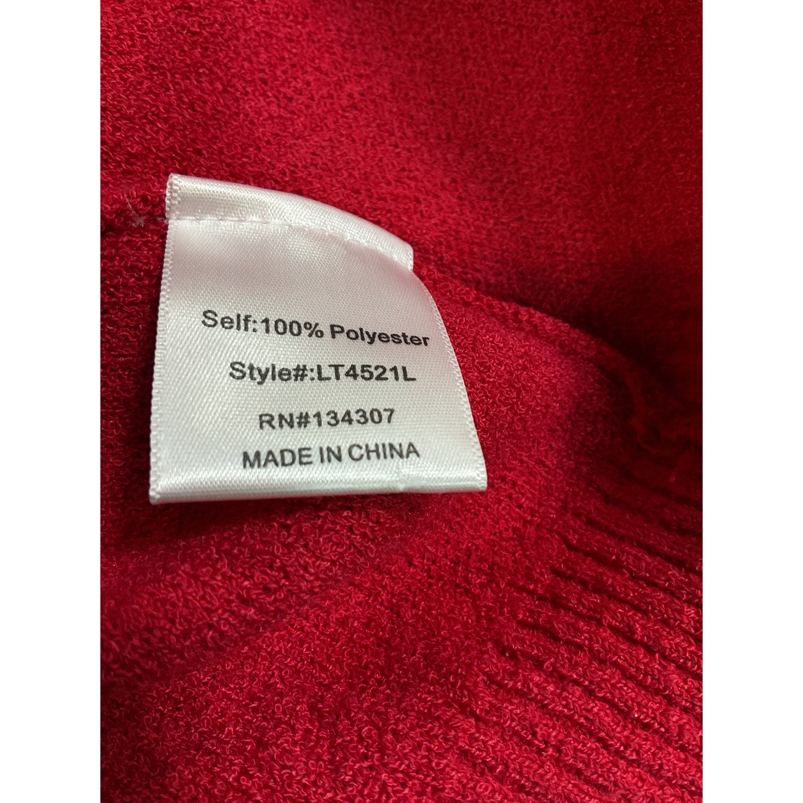 Line & Dot 'Corey' Red Sweater Size XS