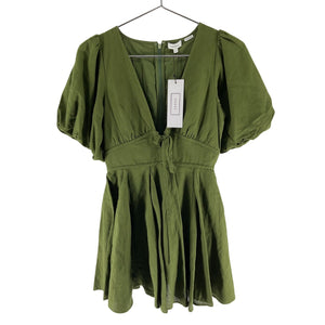 Rhode Chic Green Madeline Dress Size 0 NWT