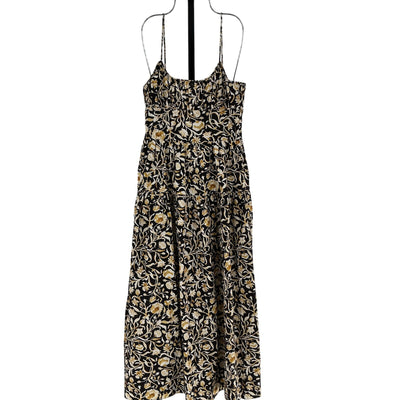 Dôen 'Benoit' Black Cotton Dress Size S