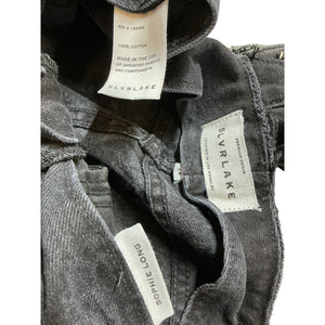 Slvrlake Classic Black Sophie Long Denim Jeans Size 26