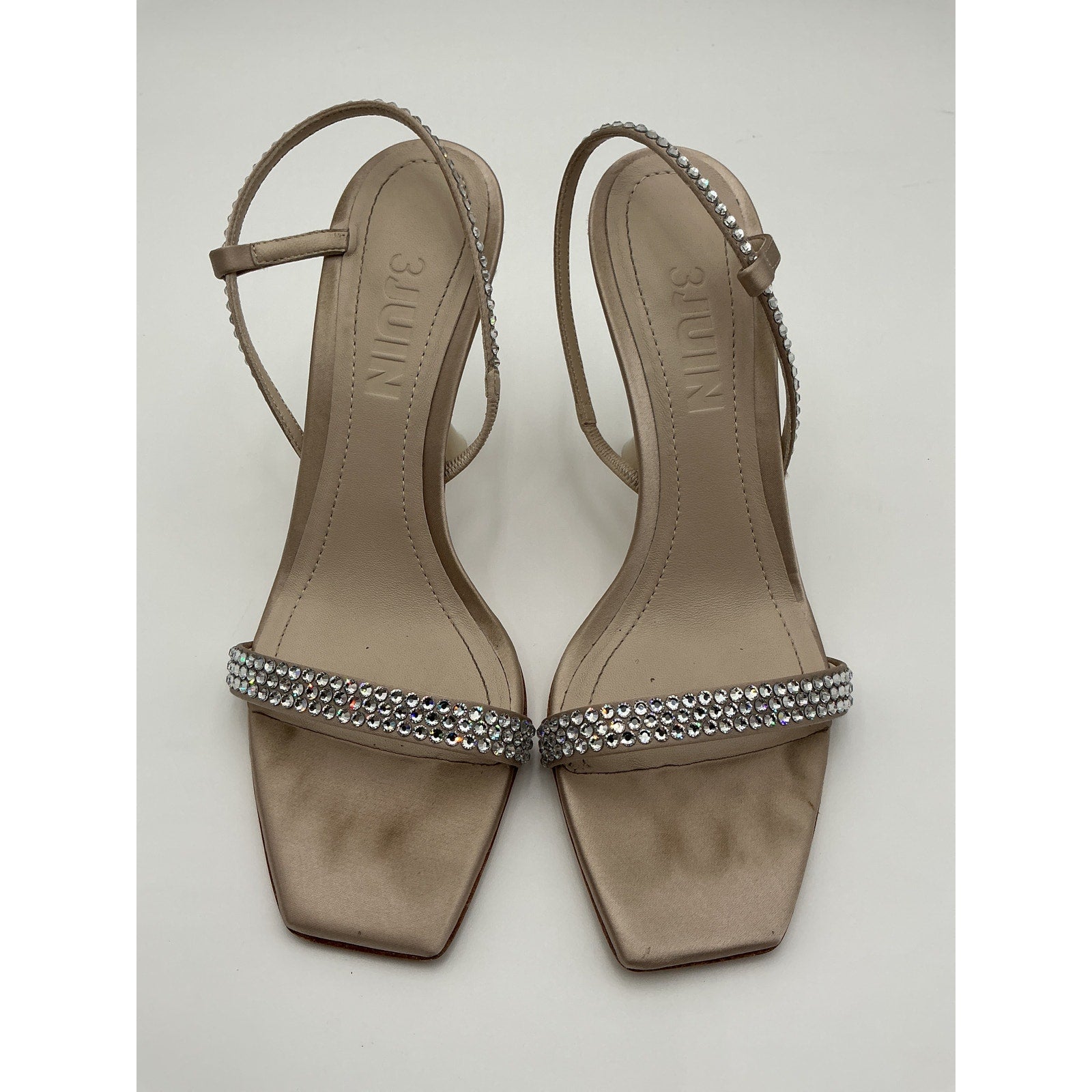 3Juin 'Eloise' Tan Leather Heel Size 8