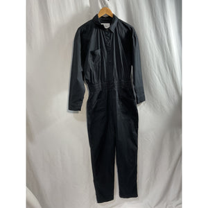 Pistola 'Selena' Black Cotton Long Sleeve Pinch Waist Jumpsuit Size M