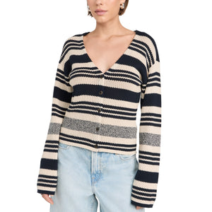 Rag & Bone Striped Salute Cyrus Cardigan Size XS