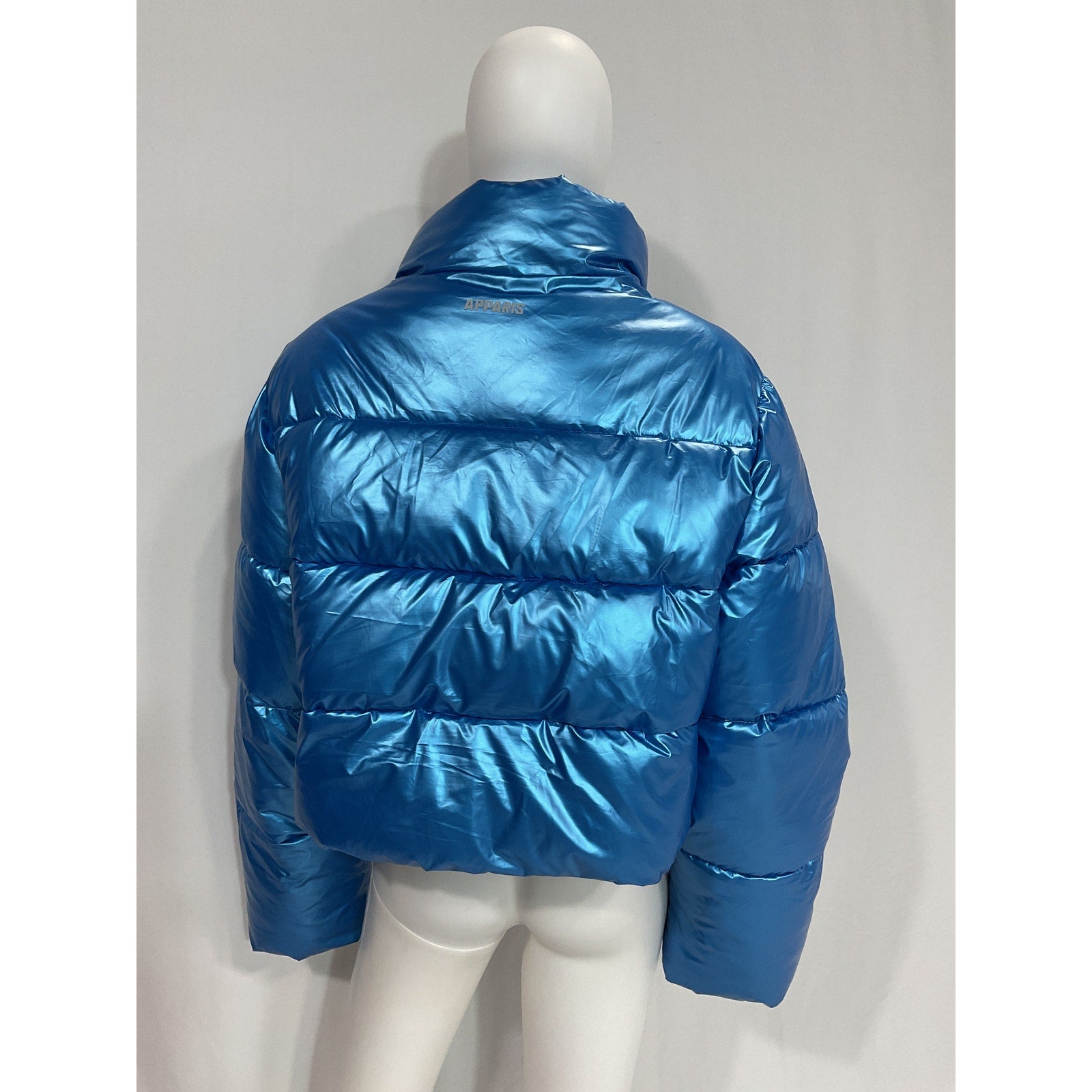 Apparis 'Kat' Blue Arctic Long Sleeve Coat / Jacket Size L